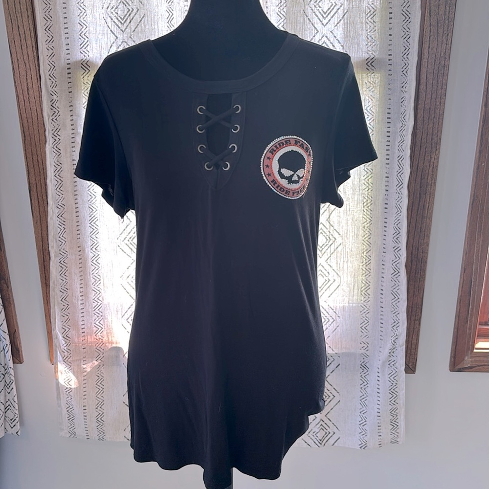 Harley bling shirt